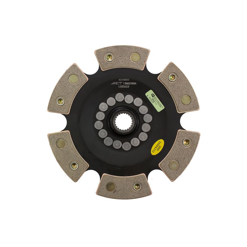 Advanced Clutch Technology 6 Pad Rigid Race Disc ACT-6214025