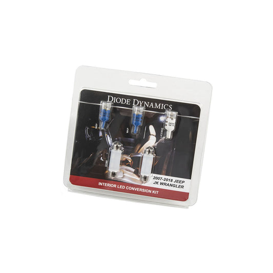 Diode Dynamics - DD0366 - Wrangler JK 4dr Interior Kit - Stage 2 Blue
