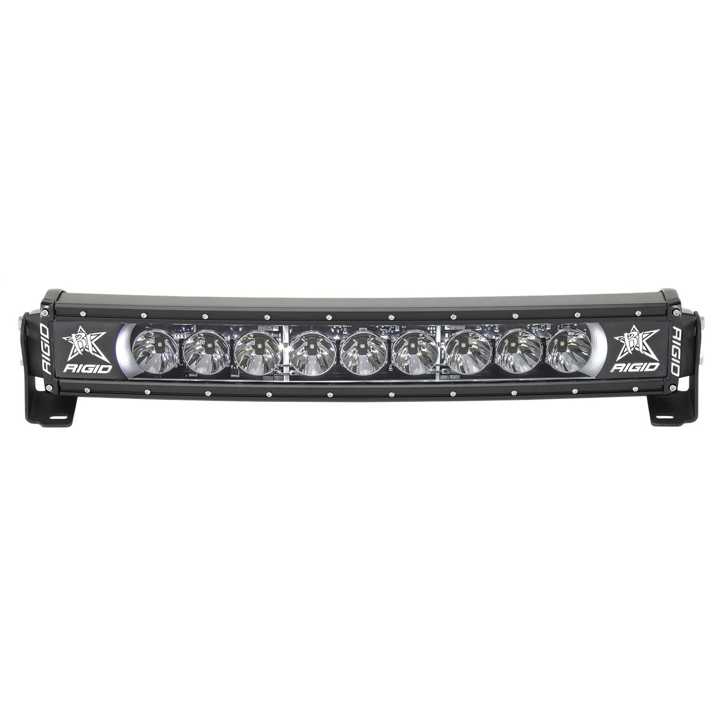 RIGID Industries Radiance Plus Curved Bar Broad-Spot Optic 20 Inch With White Backlight 32000