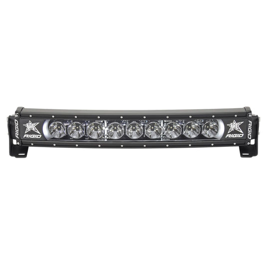 RIGID Industries Radiance Plus Curved Bar Broad-Spot Optic 20 Inch With White Backlight 32000