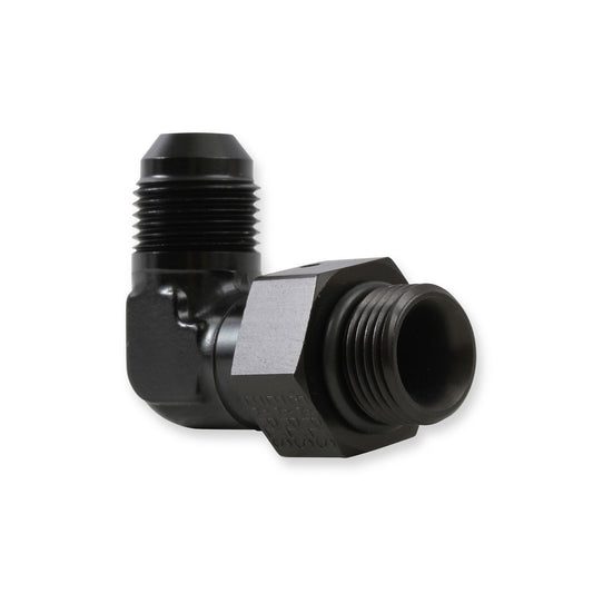 Earls Performance 90 Deg. Aluminum AN to O-Ring Port Swivel Adapter AT949008ERL