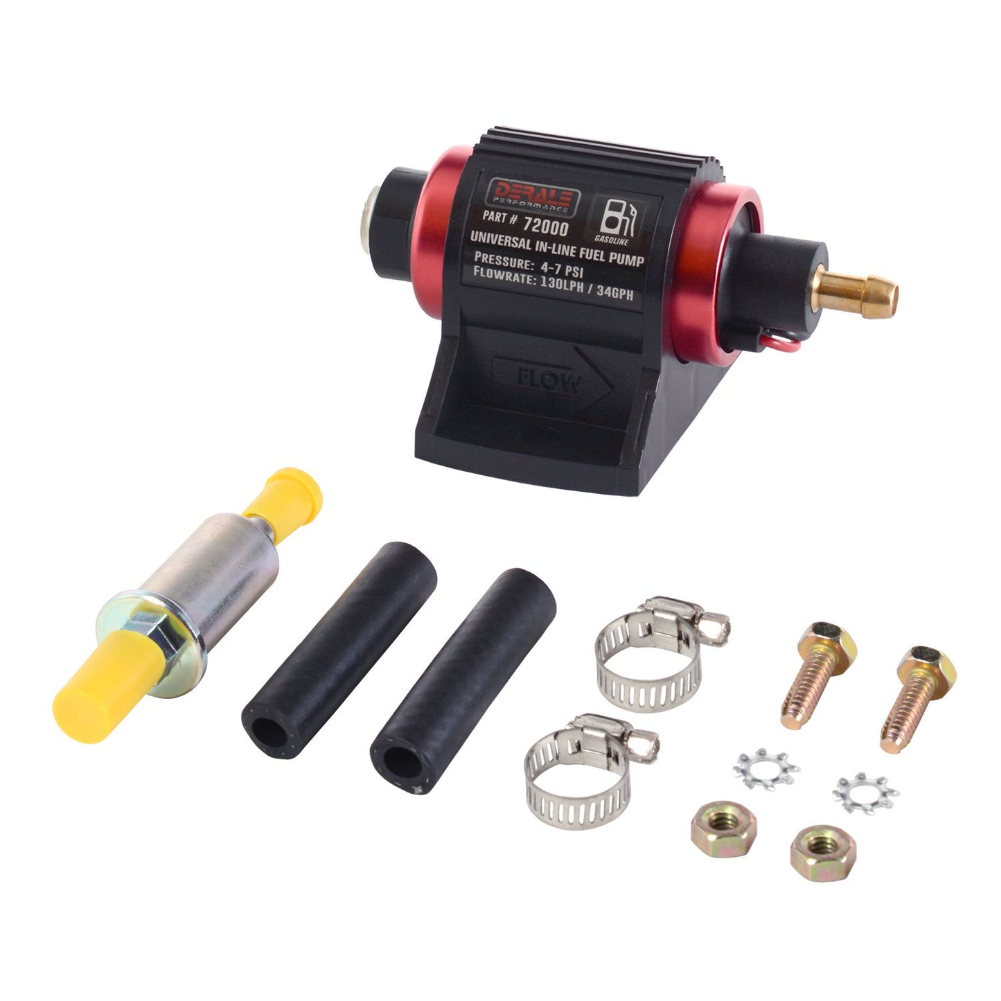 Derale High Performance Inline Fuel Pump 72000