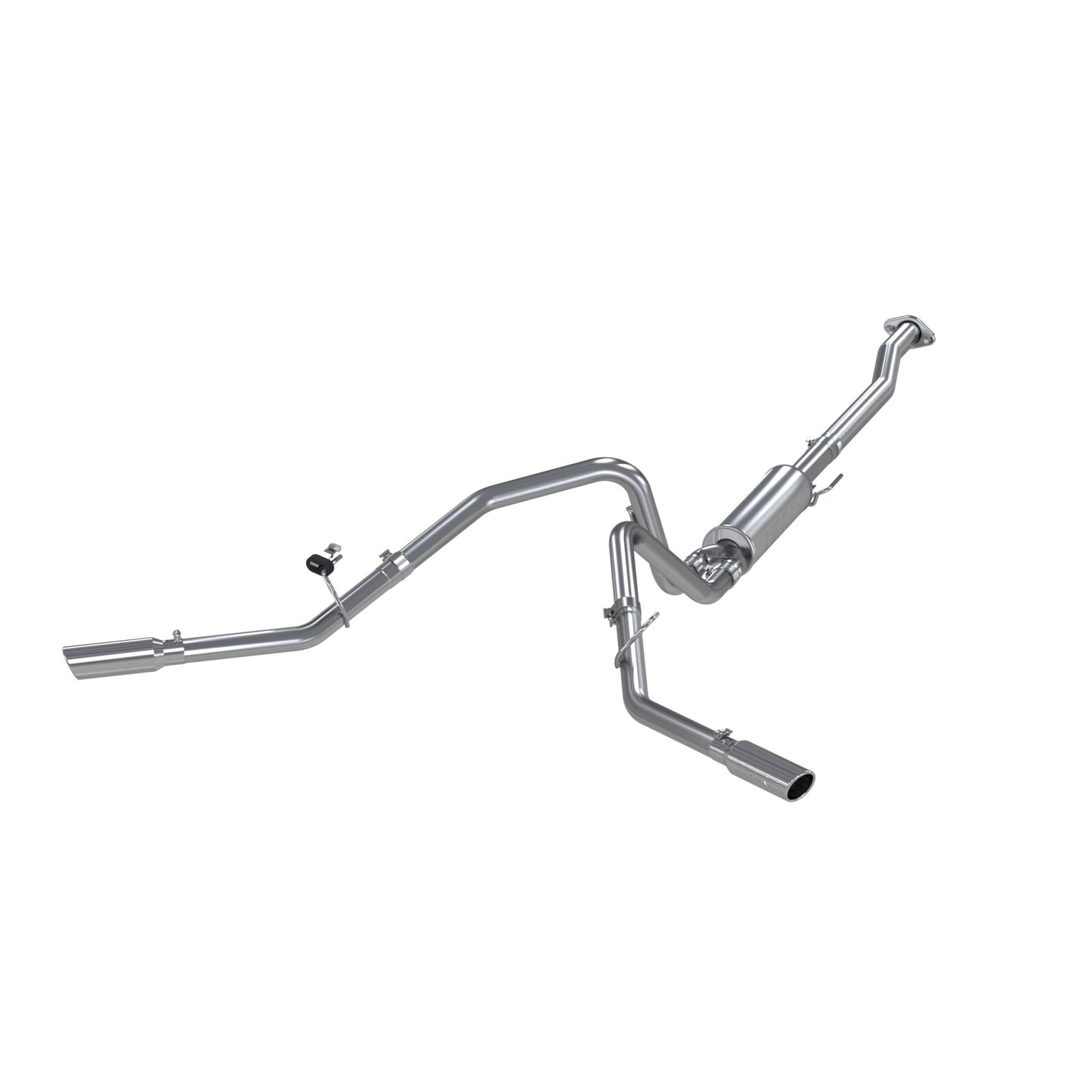 MBRP Exhaust 2 1/2in. Cat Back; Dual Split Side; AL S5212AL