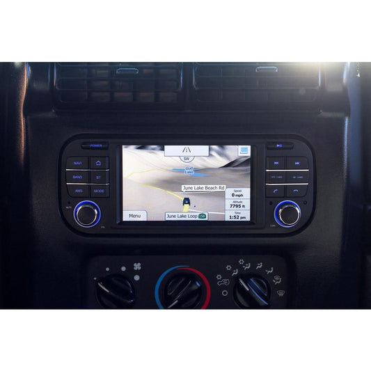Insane Audio TJ1002 Head Unit 2003-2006 Jeep Wrangler or other select Jeep Dodge and Chrysler vehicles TJ1002