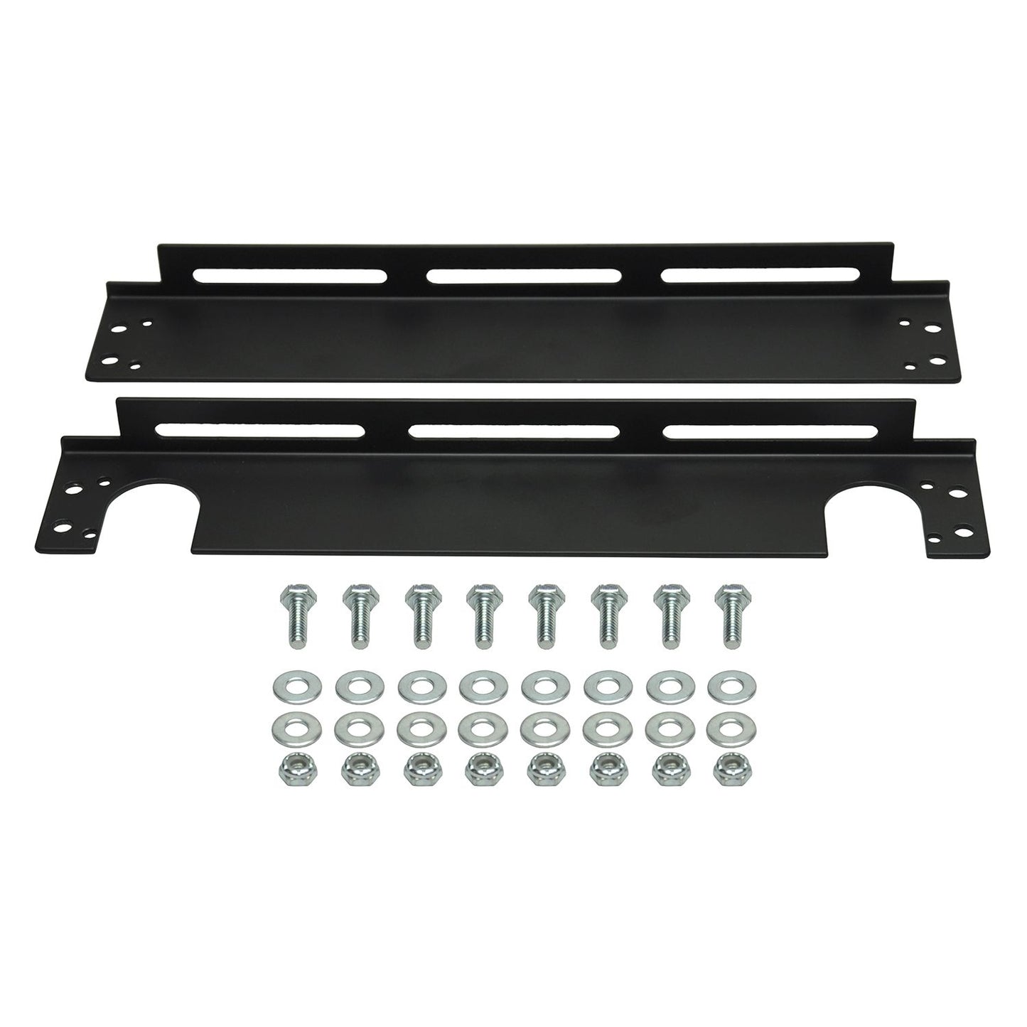 Derale Stacked Plate Cooler Full Length Mounting Bracket Kit 50021