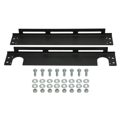 Derale Stacked Plate Cooler Full Length Mounting Bracket Kit 50021
