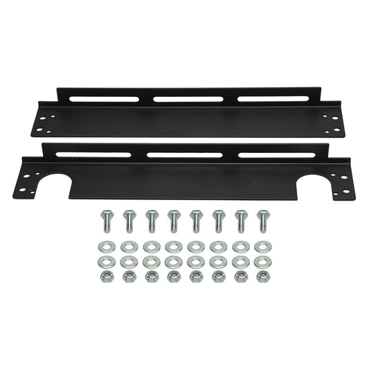Derale Stacked Plate Cooler Full Length Mounting Bracket Kit 50021