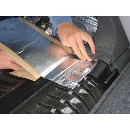 Hushmat Multi Use Kit - Silver Foil with Self-Adhesive Butyl-4 Sheets 12inx11in ea 3.7 sq ft 10151