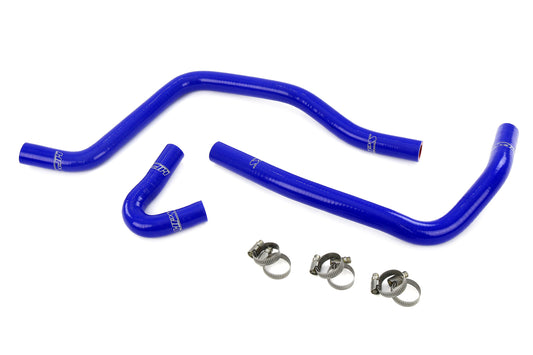 HPS Performance 3-ply Reinforced Silicone Replaces OEM Rubber Heater Coolant Hoses 57-2120-BLUE