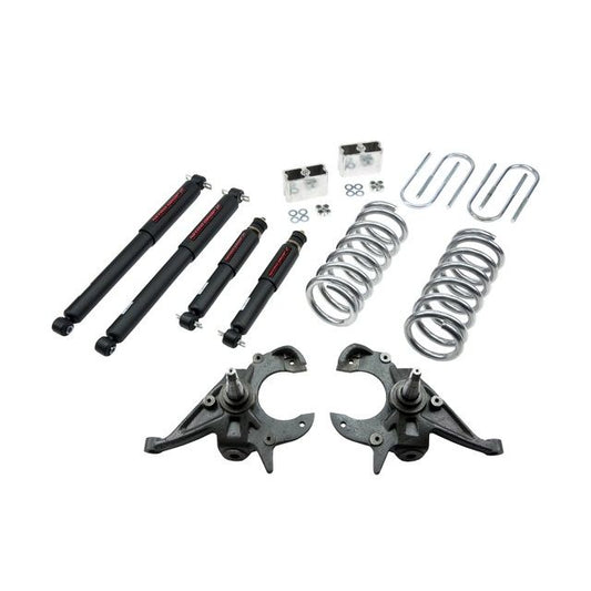 BELLTECH 780ND LOWERING KITS Front And Rear Complete Kit W/ Nitro Drop 2 Shocks 1996-2003 Isuzu Hombre 4 cyl. (2WD) 3 in. F/3 in. R drop W/ Nitro Drop II Shocks