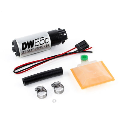Deatschwerks DW65C 265lph Fuel Pump Universal Fit with Install Kit 9-651-1000