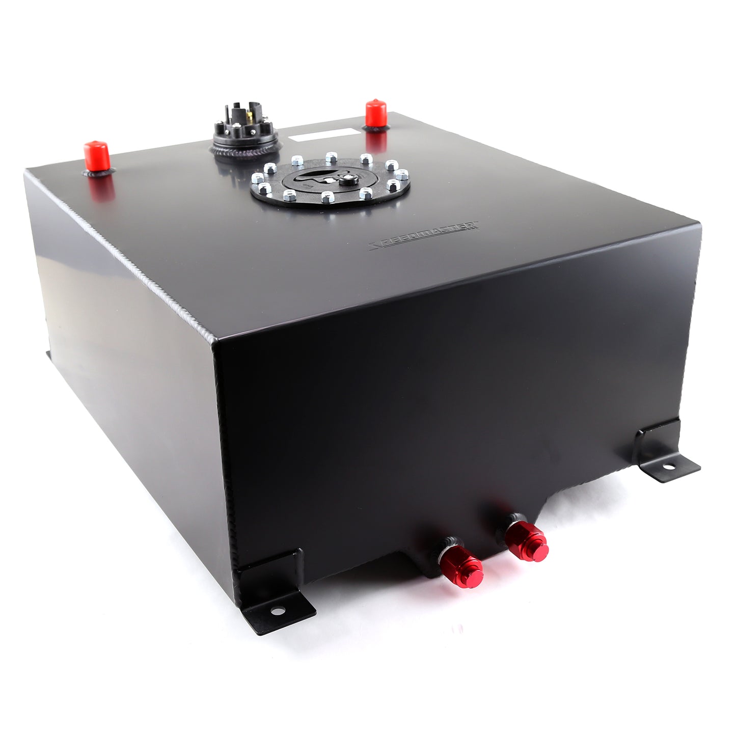 Speedmaster 1-130-012 15 Gallon / 60 Litre Black Aluminum Fuel Cell W/Sending Unit