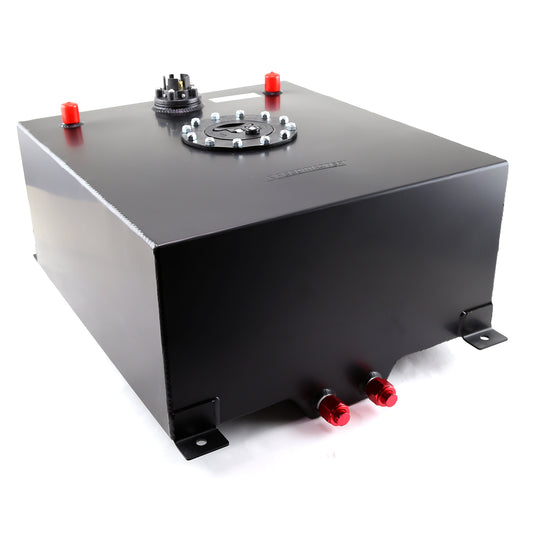 Speedmaster 1-130-012 15 Gallon / 60 Litre Black Aluminum Fuel Cell W/Sending Unit