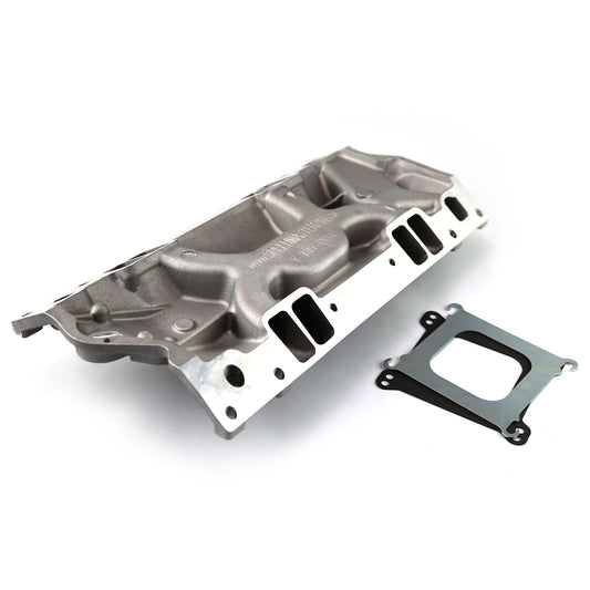 Speedmaster 1-147-004 Fits Chevy SBC 350 LowRise Vortec Intake Manifold Satin