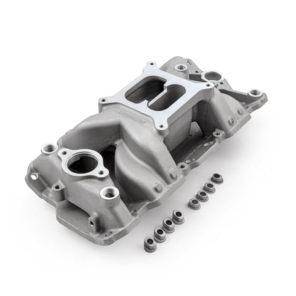 Speedmaster 1-147-007 Fits Chevy SBC 350 MidRise Air 1957-95 Intake Manifold Satin