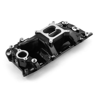 Speedmaster 1-147-021 Fits Chevy BBC 454 MidRise Air Oval Port Intake Manifold Black