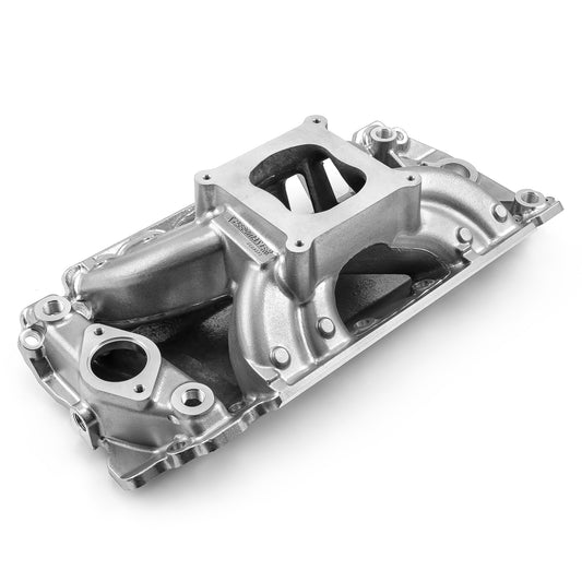 Speedmaster 1-147-023 Fits Chevy BBC 454 HiRise Rect Port Intake Manifold Machine Polished