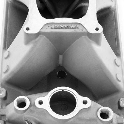 Speedmaster 1-147-034 Fits Chevy SBC 350 HiRise Vortec Intake Manifold Satin
