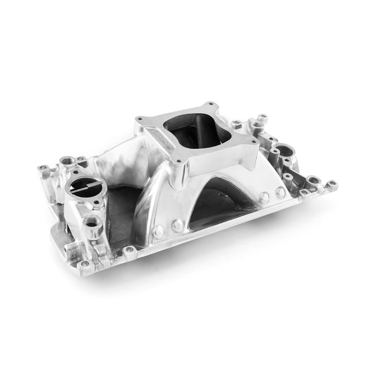 Speedmaster 1-147-035 Fits Chevy SBC 350 HiRise Vortec Intake Manifold Machine Polished