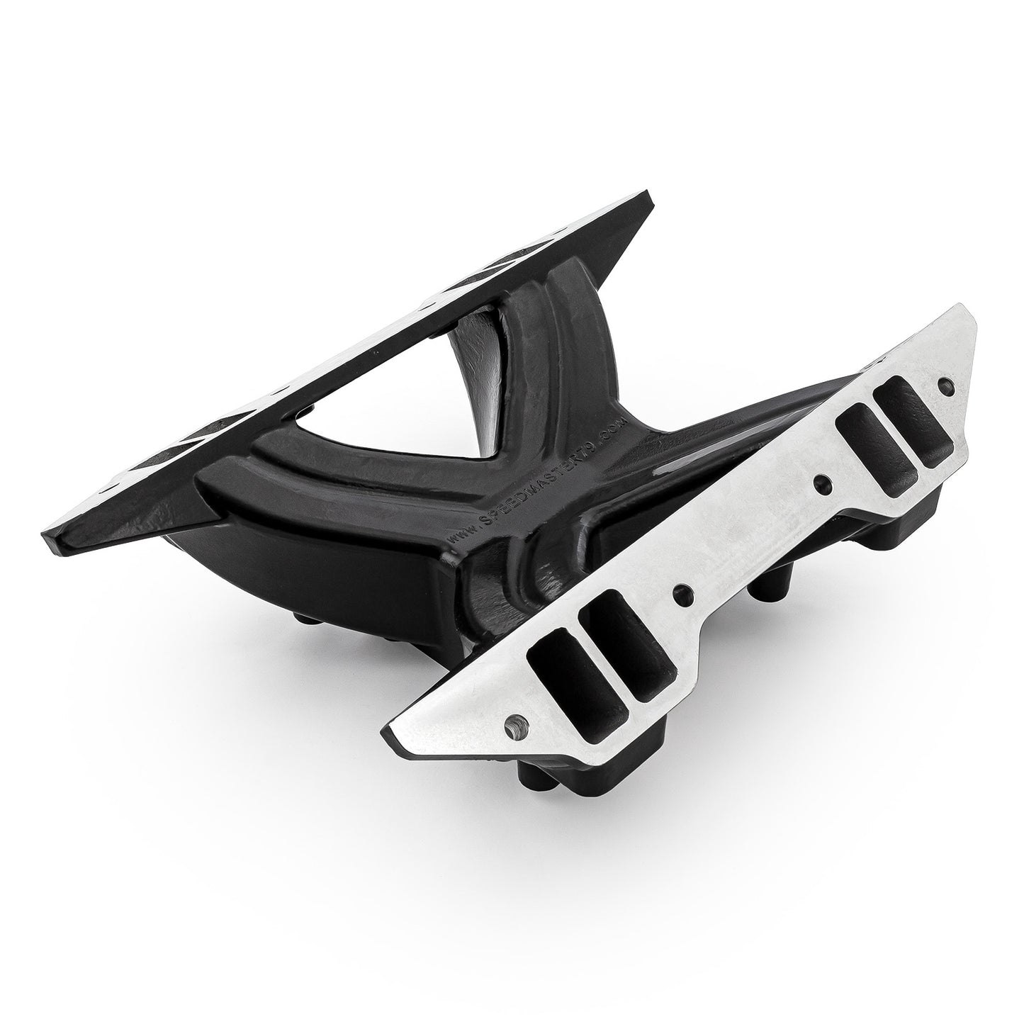 Speedmaster 1-147-061-03 Fits Chrysler Fits Mopar 440 HiRise RPM Intake Manifold [Black]
