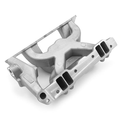 Speedmaster 1-147-073 Pontiac 326 350 389 400 421 428 455 MidRise Air Intake Manifold Satin