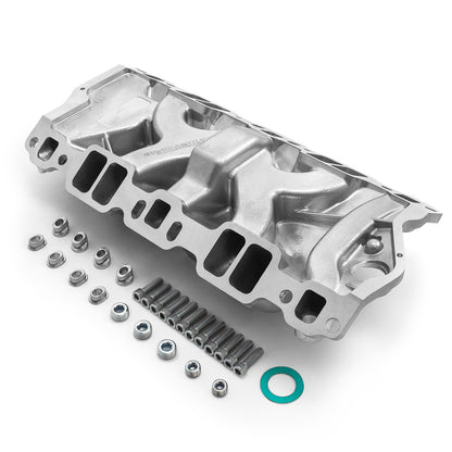 Speedmaster 1-147-080 Fits Chevy SBC 350 LowRise+ 1957-95 (Non Egr) Intake Manifold Machine Polished