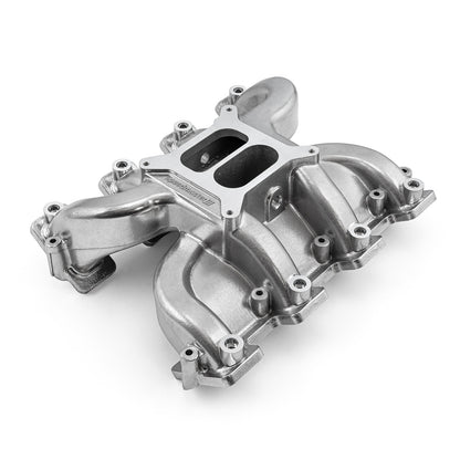 Speedmaster 1-147-105-02 Fits Chevy GM LS3 MidRise Air Dual Plane 4150 Carby Manifold [Machine Polished]