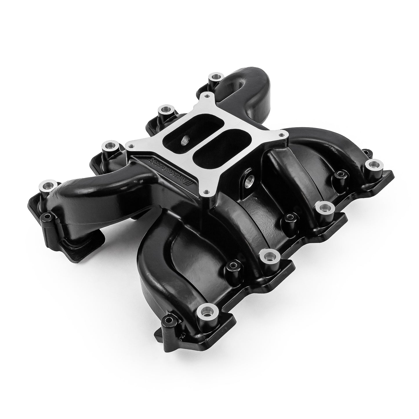 Speedmaster 1-147-105-03 Fits Chevy GM LS3 MidRise Air Dual Plane 4150 Carby Manifold [Black]