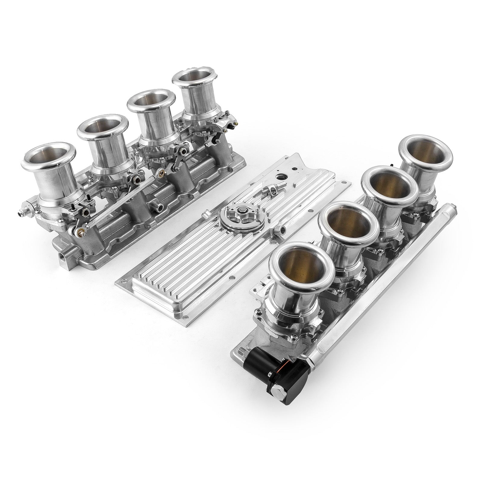 Stack Intake Tubes Speedmaster 1-148-042-02 Fits Chevy GM LS1 Downdraft EFI Stack Intake ...