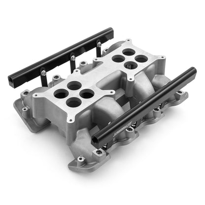 Speedmaster 1-148-053-01 Fits Chevy GM LS1 LS2 LS6 2x4-Barrel Dual Plane Fuel Injected Intake Manifold Satin