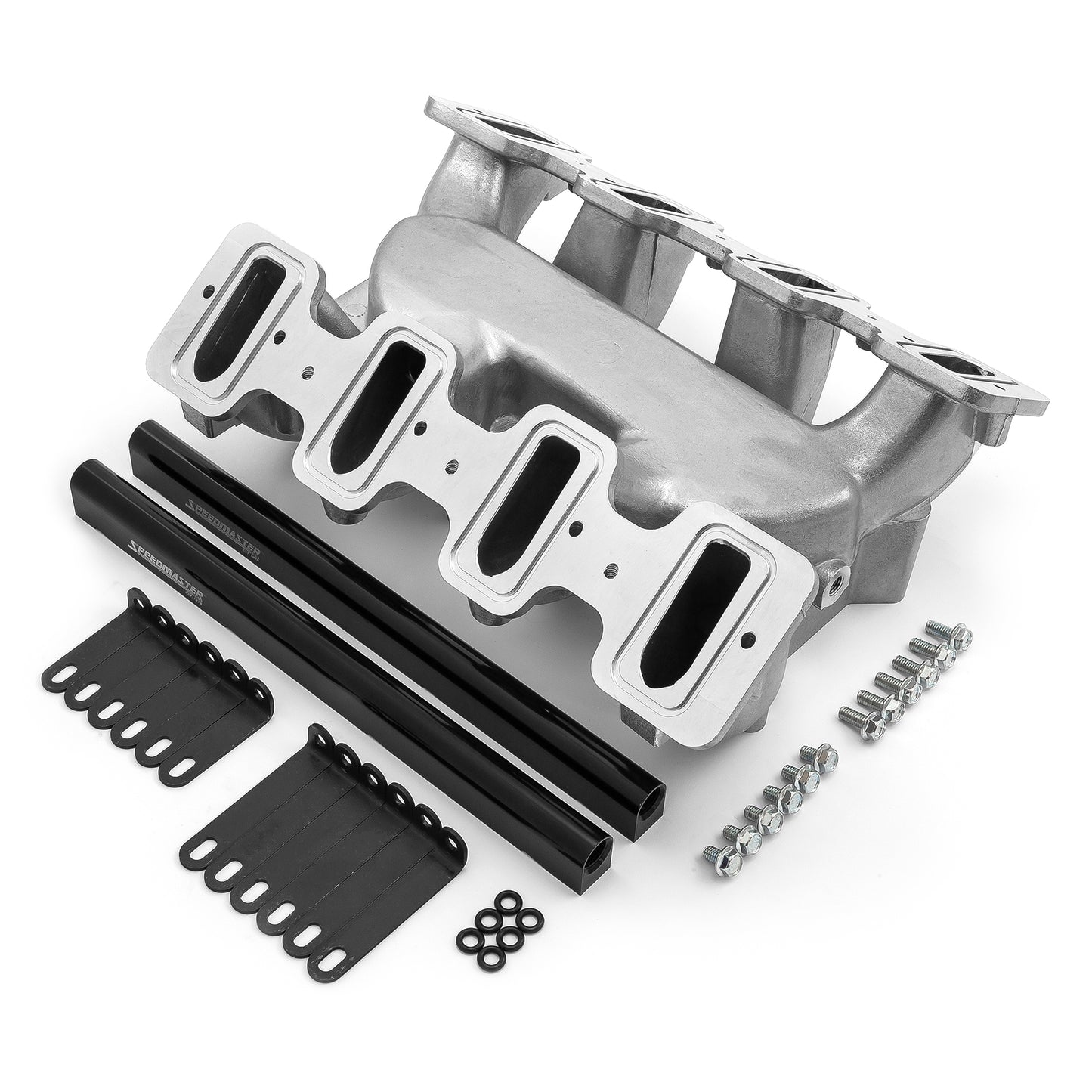 Speedmaster 1-148-053-02 Fits Chevy GM LS1 LS2 2x4-Barrel Dual Plane Fuel Injected Intake Manifold Polished