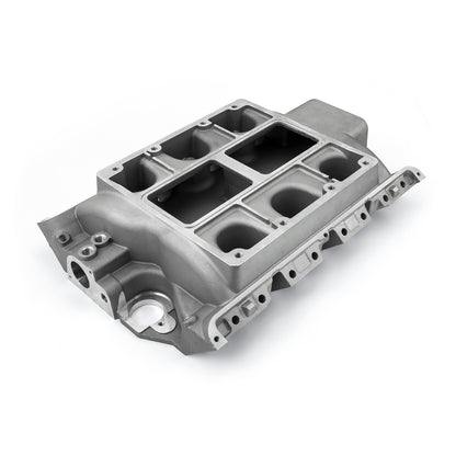 Speedmaster 1-149-001 Fits Ford FE 390 428 6-71 8-71 Supercharger Aluminum Intake Manifold Satin