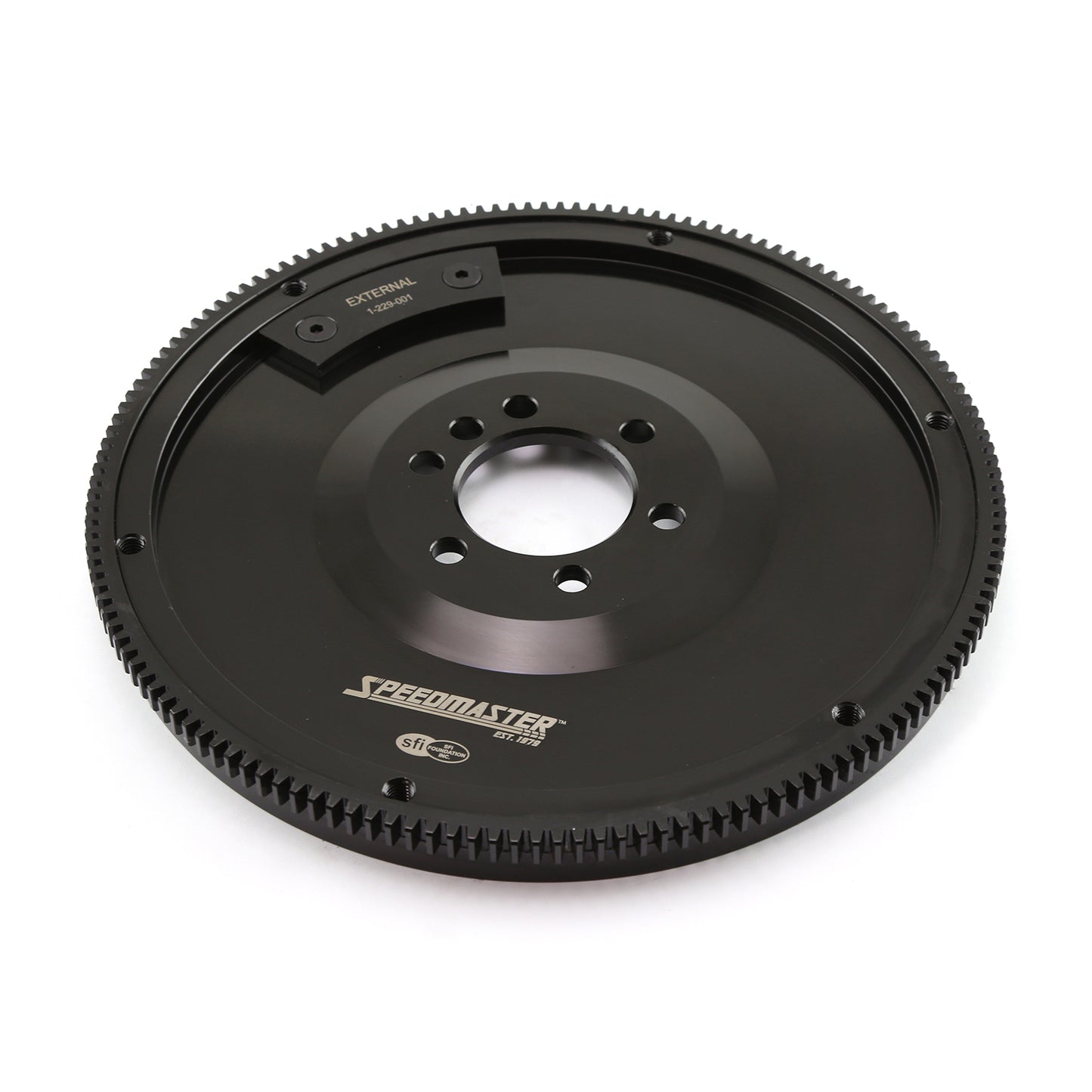 Speedmaster 1-229-001 Fits Chevy SBC 350 BBC 454 2PC RMS 153 Tooth DNA® Billet Black Oxide SFI Flywheel