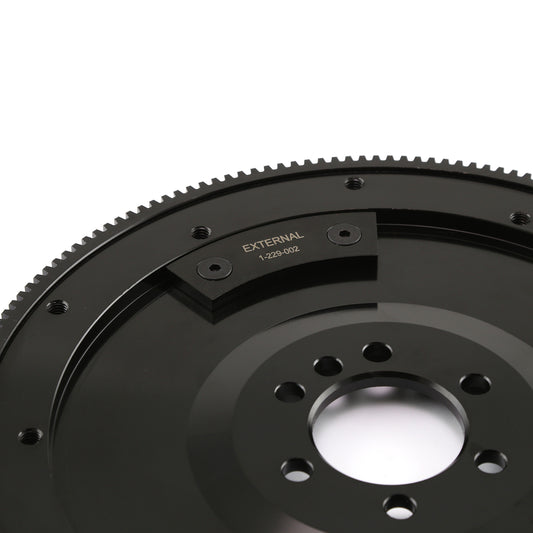 Speedmaster 1-229-002 Fits Chevy SBC 350 400 BBC 454 2PC RMS 168 Tooth DNA Billet Black Oxide SFI Flywheel