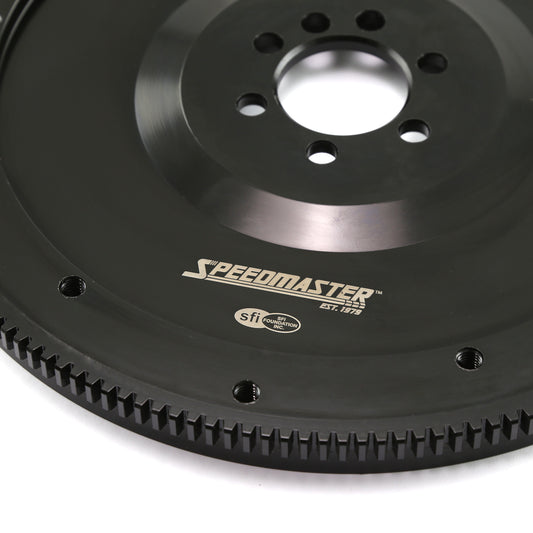 Speedmaster 1-229-003 Fits Chevy SBC 350 Late 1PC RMS 168 Tooth DNA® Billet Black Oxide SFI Flywheel