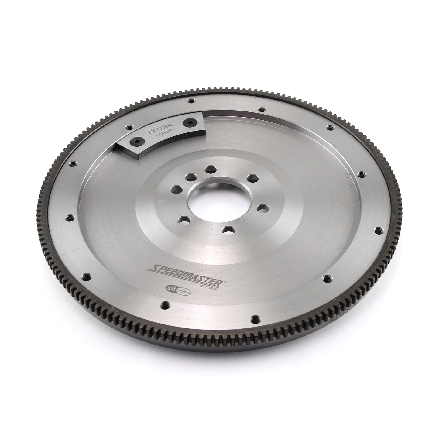 Speedmaster 1-229-010 Fits Chevy SBC 350 400 BBC 454 2PC RMS 168 Tooth DNA® Billet SFI Flywheel