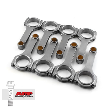 Speedmaster 1-274-013 H Beam 5.090" 2.123" .912" 4340 Connecting Rods Fits Ford 302 Windsor W/ ARP 8740