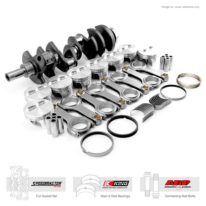 Speedmaster 1-290-017 Fits Chevy SBC 350 3.750" 383 Ci 1Pc-Seal Rotating Assembly Kit - Sportsman Series