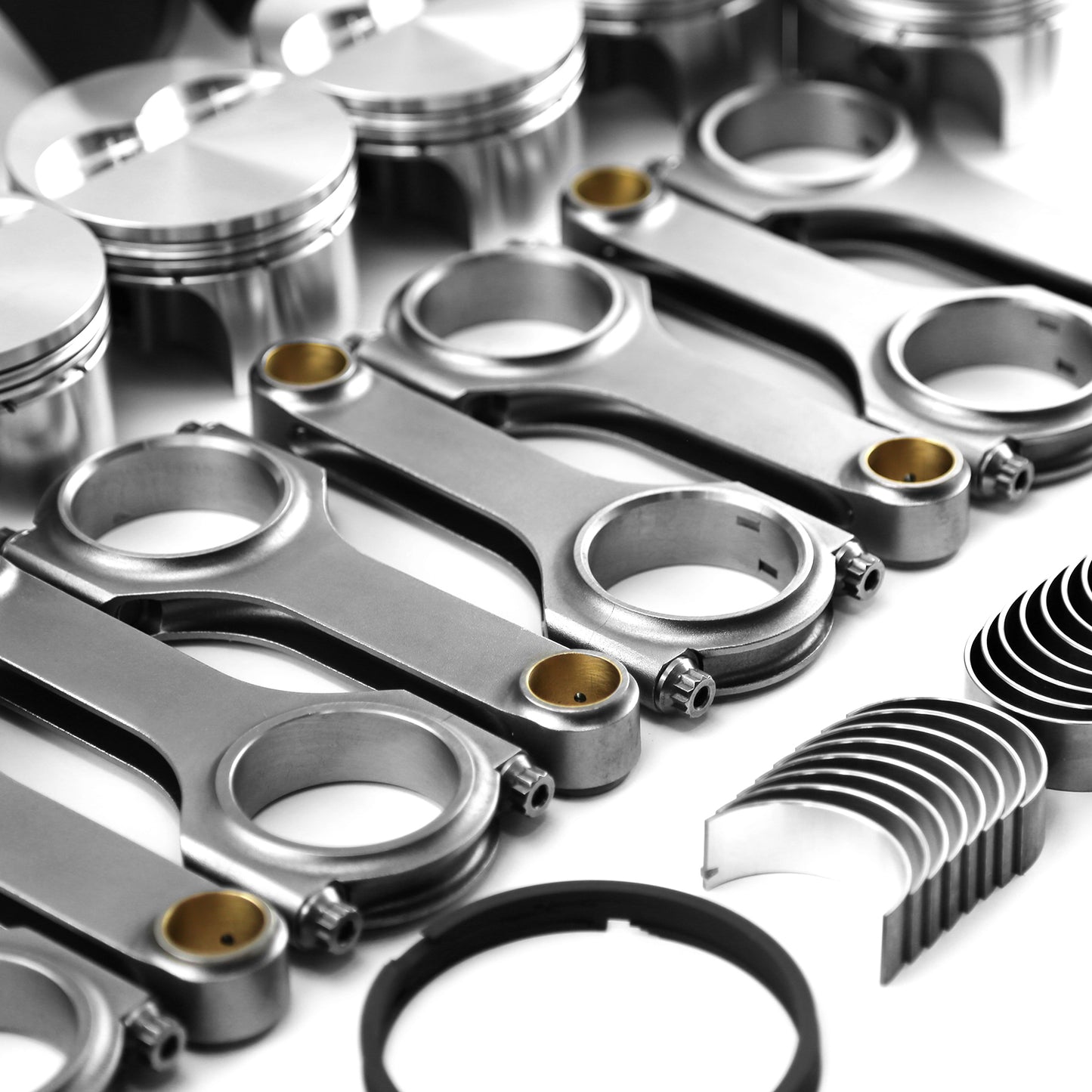 Speedmaster 1-290-017 Fits Chevy SBC 350 3.750" 383 Ci 1Pc-Seal Rotating Assembly Kit - Sportsman Series