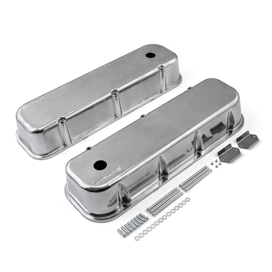 Speedmaster 1-314-002-01 Fits Chevy BBC 454 Aluminum Valve Covers [Polished]