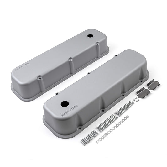 Speedmaster 1-314-002-02 Fits Chevy BBC 454 Aluminum Valve Covers [Silver]