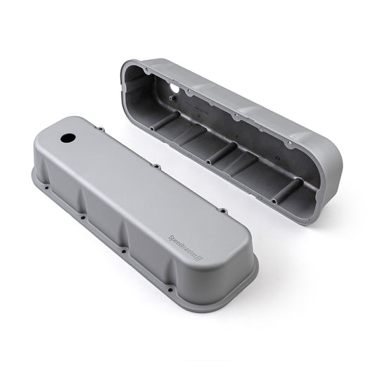 Speedmaster 1-314-002-02 Fits Chevy BBC 454 Aluminum Valve Covers [Silver]