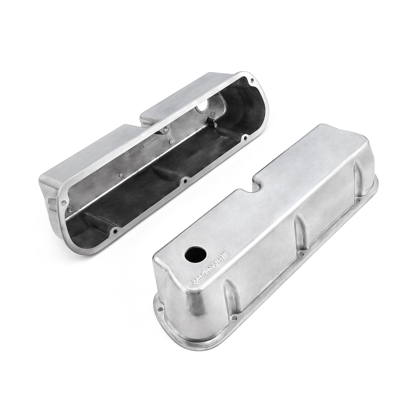 Speedmaster 1-314-004-01 Fits Ford SB 289 302 351 Windsor Aluminum Valve Covers [Polished]