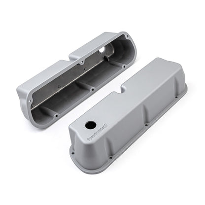 Speedmaster 1-314-004-02 Fits Ford SB 289 302 351 Windsor Aluminum Valve Covers [Silver]