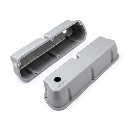 Speedmaster 1-314-004-02 Fits Ford SB 289 302 351 Windsor Aluminum Valve Covers [Silver]