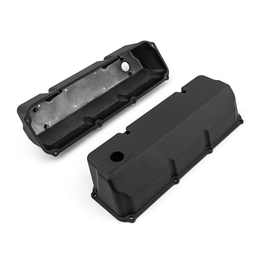 Speedmaster 1-314-005-03 Fits Ford 302 351C Cleveland Aluminum Valve Covers [Black]