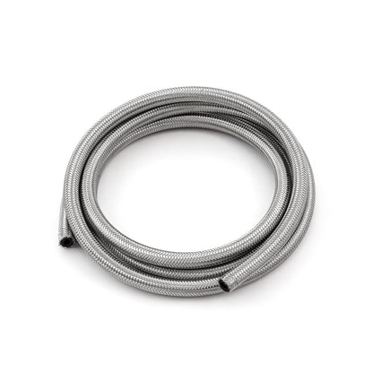 Speedmaster 1-339-001-04 -4 AN Braided Stainless Steel Hose Line [15 Ft. Length]