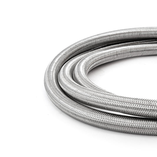 Speedmaster 1-339-002-05 -6 AN Braided Stainless Steel Hose Line [20 Ft. Length]