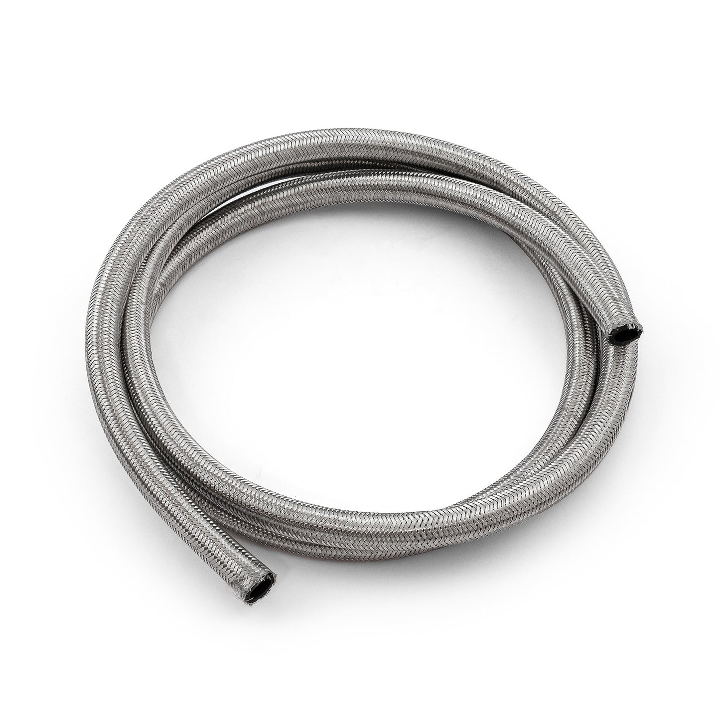 Speedmaster 1-339-003-04 -8 AN Braided Stainless Steel Hose Line [15 Ft. Length]