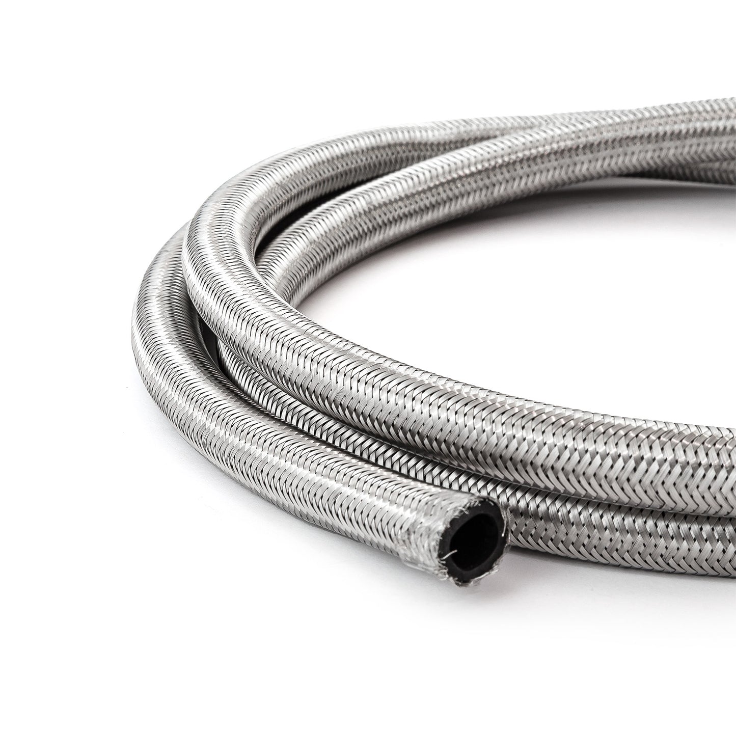 Speedmaster 1-339-003-02 -8 AN Braided Stainless Steel Hose Line [6 Ft. Length]
